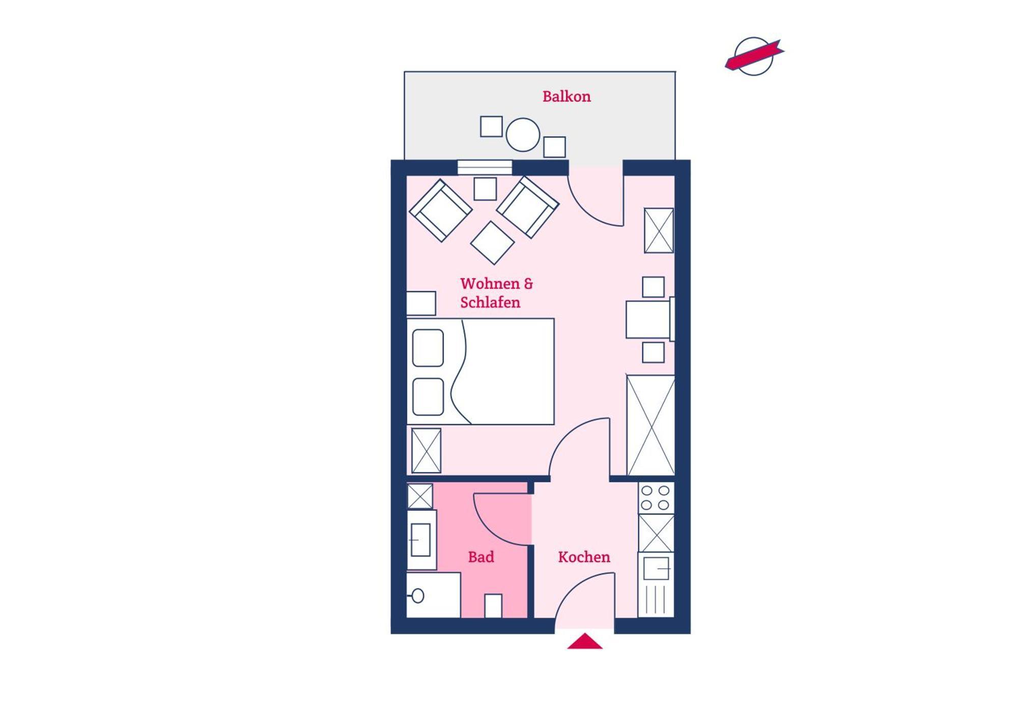 Nordland Appartements Wohnung Aeroe 비크아프포르 외부 사진